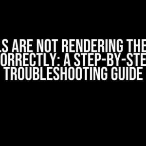 Models Are Not Rendering the Skins Correctly: A Step-by-Step Troubleshooting Guide